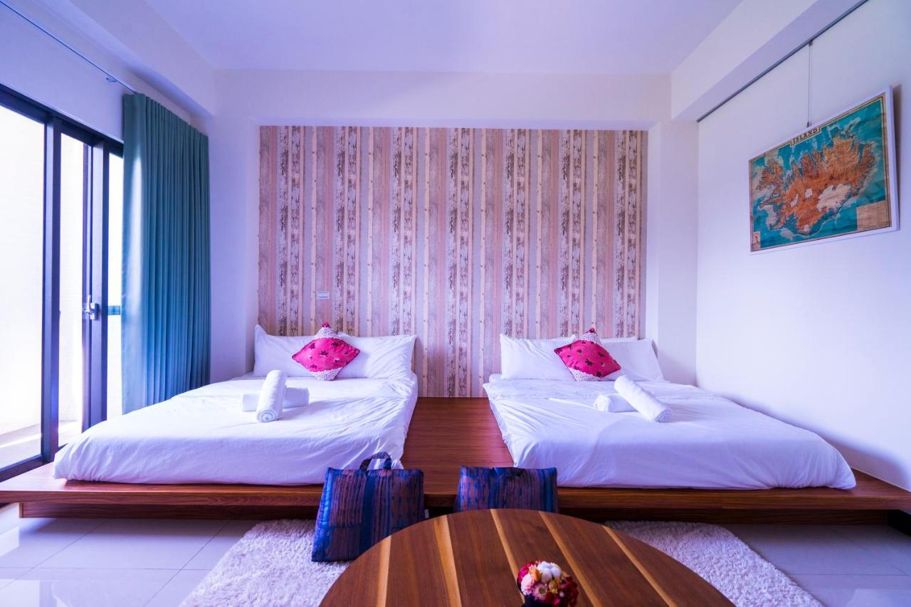 黑琵軼棧湖濱旅宿 K&B Happy Hostel Tainan Bagian luar foto