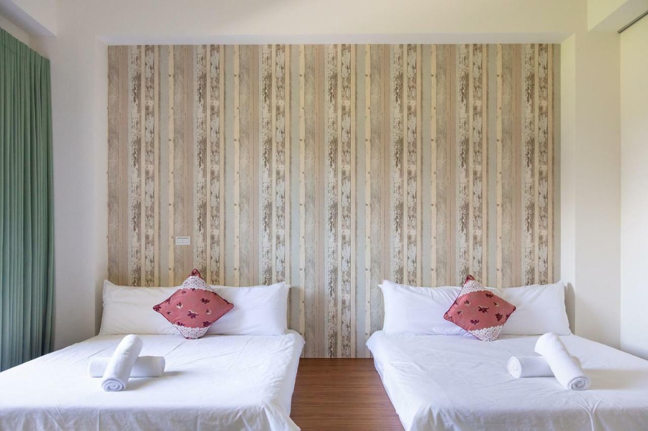 黑琵軼棧湖濱旅宿 K&B Happy Hostel Tainan Bagian luar foto